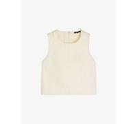 Soeur Womens Creme Pampa Sleeveless Cotton Top 14