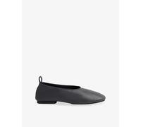 Soeur Womens Soeur Bala Leather Ballet Flats Gris Anthracite Eur 40 / 7 UK Women