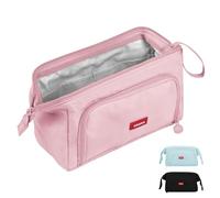 SoeUyd Pencil Case, Girls Pencil Case, Large Pencil Case, Multifunctional Pencil Case, Fashionable Design, Suitable for Students, Children, Adults, E, Students