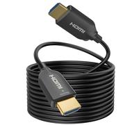 SOEYBAE HDMI Cable 50M, 4K Fibre Optic HDMI Cable 18Gbps High Speed Support 4K@60Hz HDR10, 4:4:4, 3D, ARC,HDCP 2.2, PS3, PS4,PC