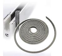 Soezy 16 Ft (5m) 196 Inch Sliding sash Windows Doors Tape Pile Draught excluder Brush Seal Strip weatherstrip 7mm x 12mm (7/24 1/2 Inch, Gray)