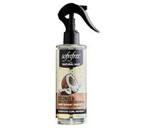SOF N' FREE Curl Refresher Spray with Coconut & Jamaican Black Castor Oil, Curl Spray for Moisturizing, Coily and Curly Hair Spray Mist for Every day, 240 ml Sourced by Bronx International Ltd