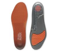 Sof Sole Airr Insoles- Slim Design with Ultimate Shock Absorption,SKYDEX Air Capsules in Heel and Arch Convert Impact into Kinetic Energy,Suitable for Any User or Type of Footwear,UK 8-9,Grey/Orange