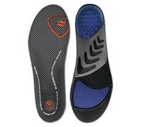 Sof Sole Airr Orthotic Insole - Coolmax Moisture-Wicking Cover, SKYDEX Air Capsules, Gel Forefoot Cushioning, Reinforced Nylon Plate for Stability and Support - UK Size 9-10
