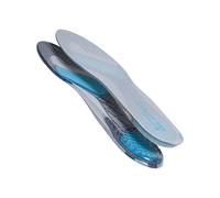 Sof Sole Gel Effect Insoles- Targeted Support to Enhance Comfort and Reduce Foot Strain,Sof Gel Provides Arch Support for Added Stability,Ideal for Athletic, Casual and Work Shoes,L/XL,Grey/Blue