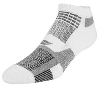 Sof Sole Men's Bamboo Cushioned Performance No-Show Athletic Sock, Black, Grey, White, Large
