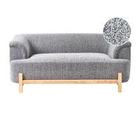 Sofa 2 Seater ALNOR Fabric Dark Grey