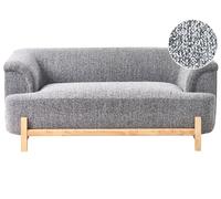 Sofa 2 Seater ALNOR Fabric Dark Grey