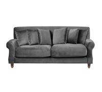 Beliani Sofa Eike Velvet Grey 2 Seater