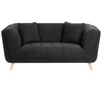 Sofa 2 Seater HABO Fabric Black