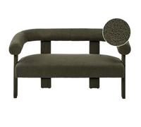 Sofa 2 Seater ILBRO Boucle Dark Green