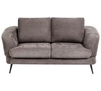Beliani Sofa 2 Seater KJAER Chenille Taupe