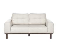 Sofa 2 Seater LAURILA Fabric Light Beige