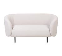Sofa 2 Seater LOEN Fabric Light Beige