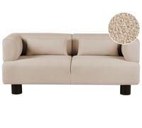 Beliani Sofa 2 Seater Movik Boucle Beige
