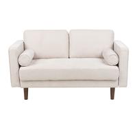 Sofa 2 Seater NURMO Fabric Light Beige