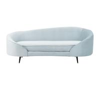 Sofa 2 Seater SAVAR Velvet Light Blue