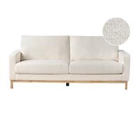 Sofa 2 Seater SIGGARD Boucle White