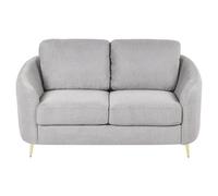 Sofa 2 Seater TROSA Fabric Light Grey