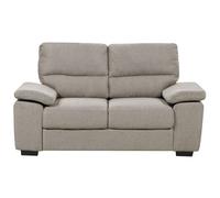Sofa 2 Seater VOGAR Fabric Light Brown