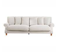 Sofa 3 Seater EIKE Fabric Off-White