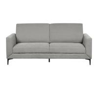 Beliani Sofa 3 Seater Fenes Fabric Grey