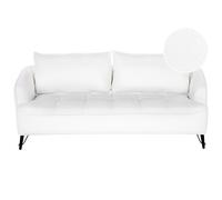 Sofa 3 Seater HOBRO Boucle White