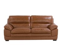 Sofa 3 Seater HORTEN Leather Golden Brown