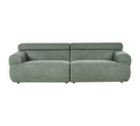 Sofa 3 Seater HOVDEN Fabric Green