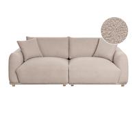 Sofa 3 Seater JUBEK Boucle Beige