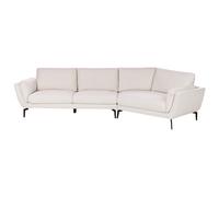 Beliani Sofa 3 Seater Kansseli Fabric Light Beige