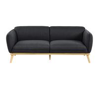 Sofa 3 Seater LJUNG Fabric Black