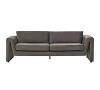 Sofa 3 Seater MAUNU Velvet Graphite Grey