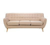 Sofa 3 Seater MOTALA Fabric Beige