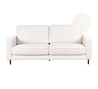 Sofa 3 Seater SAVALEN Boucle White