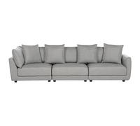 Sofa 3 Seater SIGTUNA Fabric Light Grey