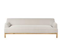 Beliani Sofa 3 Seater Sosjo Fabric Light Beige