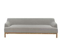 Sofa 3 Seater SOSJO Fabric Light Grey
