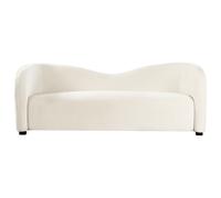 Sofa 3 Seater VELTADA Velvet Off-White