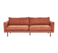 Sofa 3 Seater VINTERBRO Chenille Golden Brown