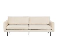 Sofa 3 Seater VINTERBRO Velvet Light Beige