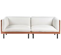 Sofa 3 Seater VORGOD Fabric Off-White