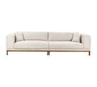 Beliani Sofa 4 Seater Veng Fabric Light Beige