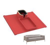 Sofa Arm Rest - Drink Holder for Sofa, Non-Slip Armchair Arm for Mobile Phone Remote Control Laptop - Drink Snack Chair Two Seater