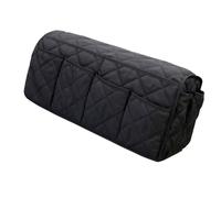Sofa Arm Storage Bag, Large Capacity Durable Sofa Armrest Organizer for Home (Black)