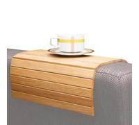 Sofa Arm Tray - 16.54 Inches Wooden Couch Armrest Cup Holder | Side Table For Coffee D rinks Phones Living Room Bedroom Apartment Office Dining Convenience