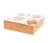 Sofa Arm Tray, Couch Cup Holder Tray With Phone Holder, Removable Couch Drink Holder Armrest Organizer, Wooden Handy Couch Tray, Square Couch Protector Tray For Drinks, Snack, Mag-azine And Remote