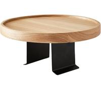 Sofa Arm Tray Table, Couch Side Table for Small Spaces, Arm Rest Table for Living Room, Rubber Wood Design, Flip Top for Easy Access, Ideal for Drinks and Snacks