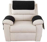 Sofa Armrest Cover Recliner Chair Headrest Cover for 1/2/3 Seat Arm Cover Armchair Slipcover Nonslip Quilted Furniture Protector for Pets Sofa Couch (Color : B13, Size : 2-seater/4pcs(1pocket))