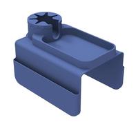 Sofa Armrest Drink Holder - 18.9 Inch Non-Slip Silicone Arm Rest | Couch Tray with Side Pocket, Leak-proof Drink Holder, Couch Arm Rests for Phone, Coffee, Remote Control and Relaxation